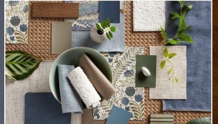 Woodbridge Interiors San Marcos, CA furniture store mood board